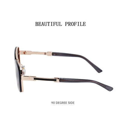 Retro Square Sunglasses For Men Sunscreen Vintage Sunglasses Women Trendy And Fashionable Fashion Glasses Gafas De Sol Hombre