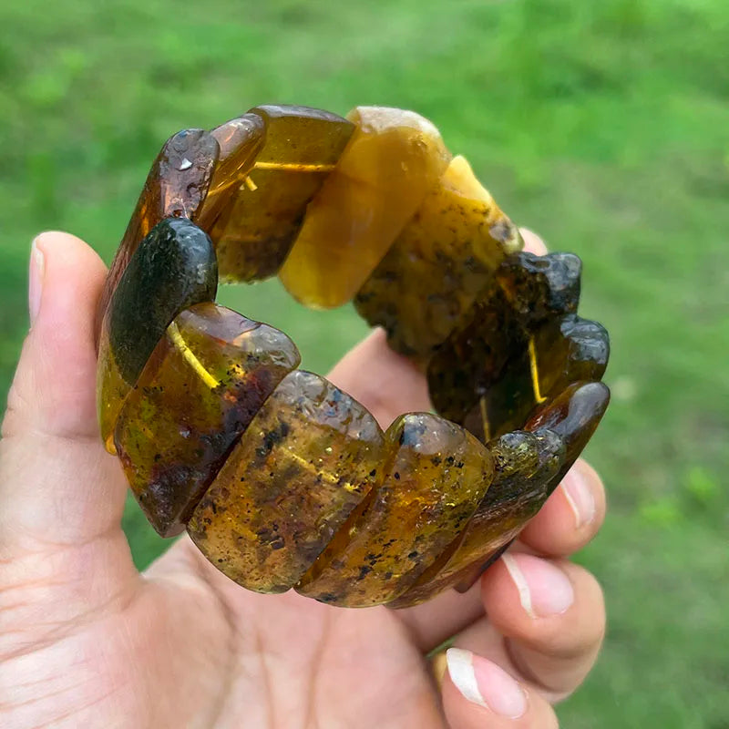 New Amber Bracelet&Bangle for Unisex Gogerous Gift 100% Natural Genuine Bead Factory Baltic Stone Europe Unique Jewelry Supplier