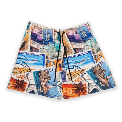 Summer Mens Sports Gym Fitness Running Basketball Short Pants Quick Dry Mesh Trend Jogger Beach Casual Motorcycle Shorts