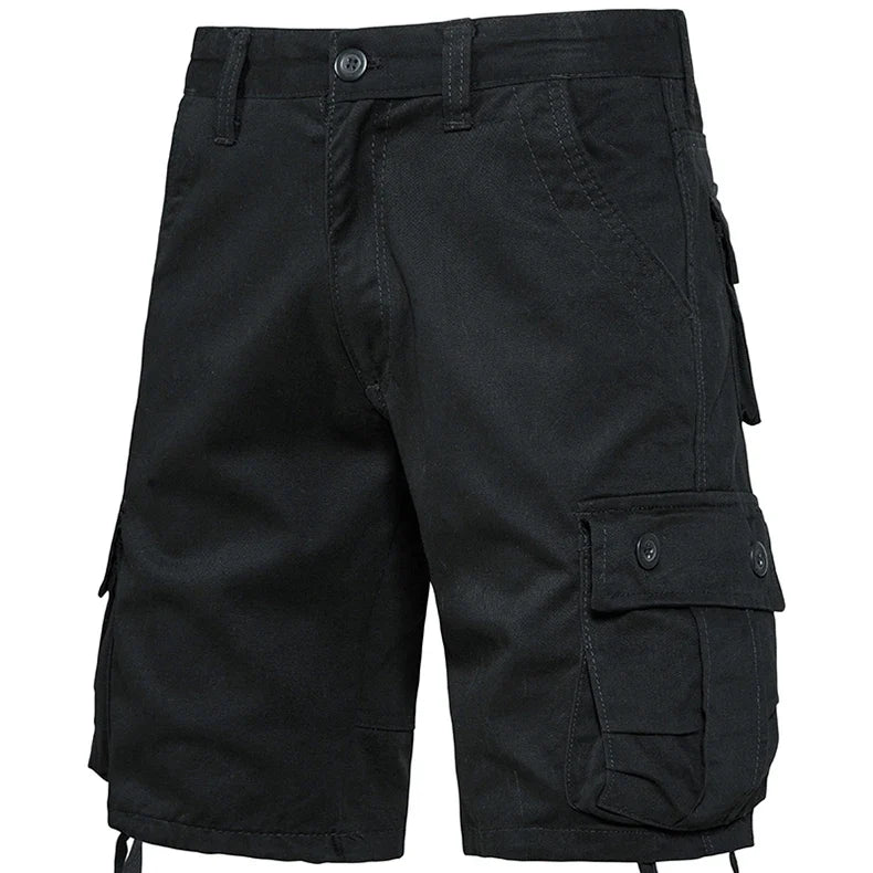 Mens Camo Shorts Men Camouflage Overalls Loose Casual Outdoor Sports Half Pants Side Pocket Cotton Comfortable Shorts
