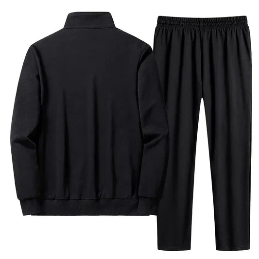 Men's Tracksuit Suit New Arrive Tracksuit Mens Casual Solid Solor Sweatpant Set Unisex Jogging Suit MEN Plus Size 6XL 7XL 8XL
