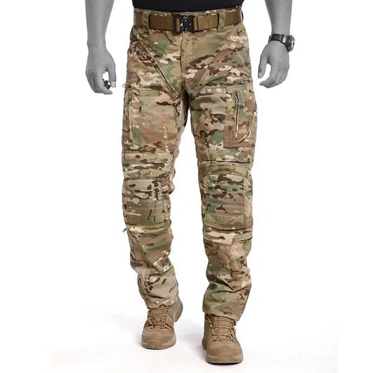 Tactical Pants Hunting Hiking Camping Men Multicam Outdoor Sports Trousers Functional Protective Camouflage Cargo Pants