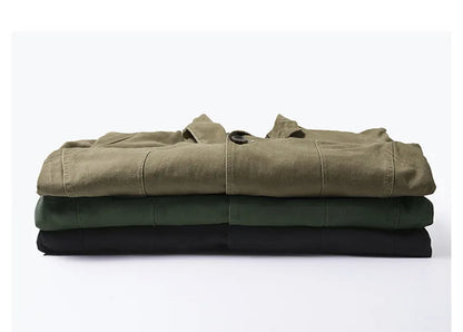 New Cotton Outdoor Comfortable Business Jacket for Men's Spring and Autumn Casual Fashion Suit for Men Blazers Jacket for Man