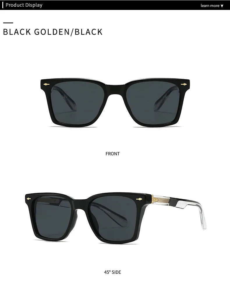2025 Square Sunglasses Women Trendy Vintage Sunglass Men Luxury Fashion Glasses Dropshipping Gafas De Sol Hombre Sonnenbrille