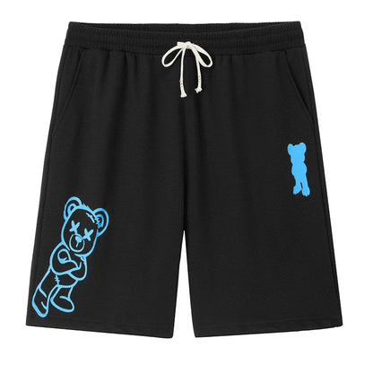 Men Plus Size Fashion Shorts 6XL 7XL Big Size Casual Graphic Gym Shorts Stretchy Summer Beach Short Pants Quick Dry Breathable
