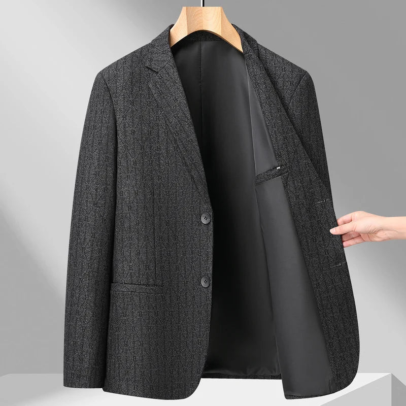 10 Colors Men's Casual Blazer 2026 Spring New Comfortable Single Breasted Suit Jacket for Men