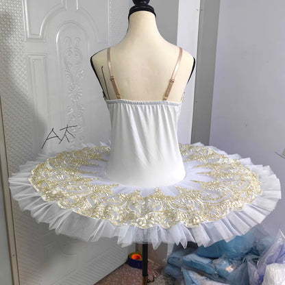 Professional Ballet Tutu Adult Child Ballerina Dress Kids Toddler Girl Clothes Swan Stage Wear Halloween Costumes For Women