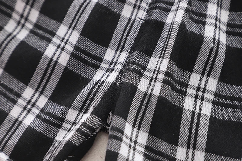 Boys clothing set summer Korean style striped T-shirt checkered shorts fashionable children's cotton 2 piece casual baby clothes