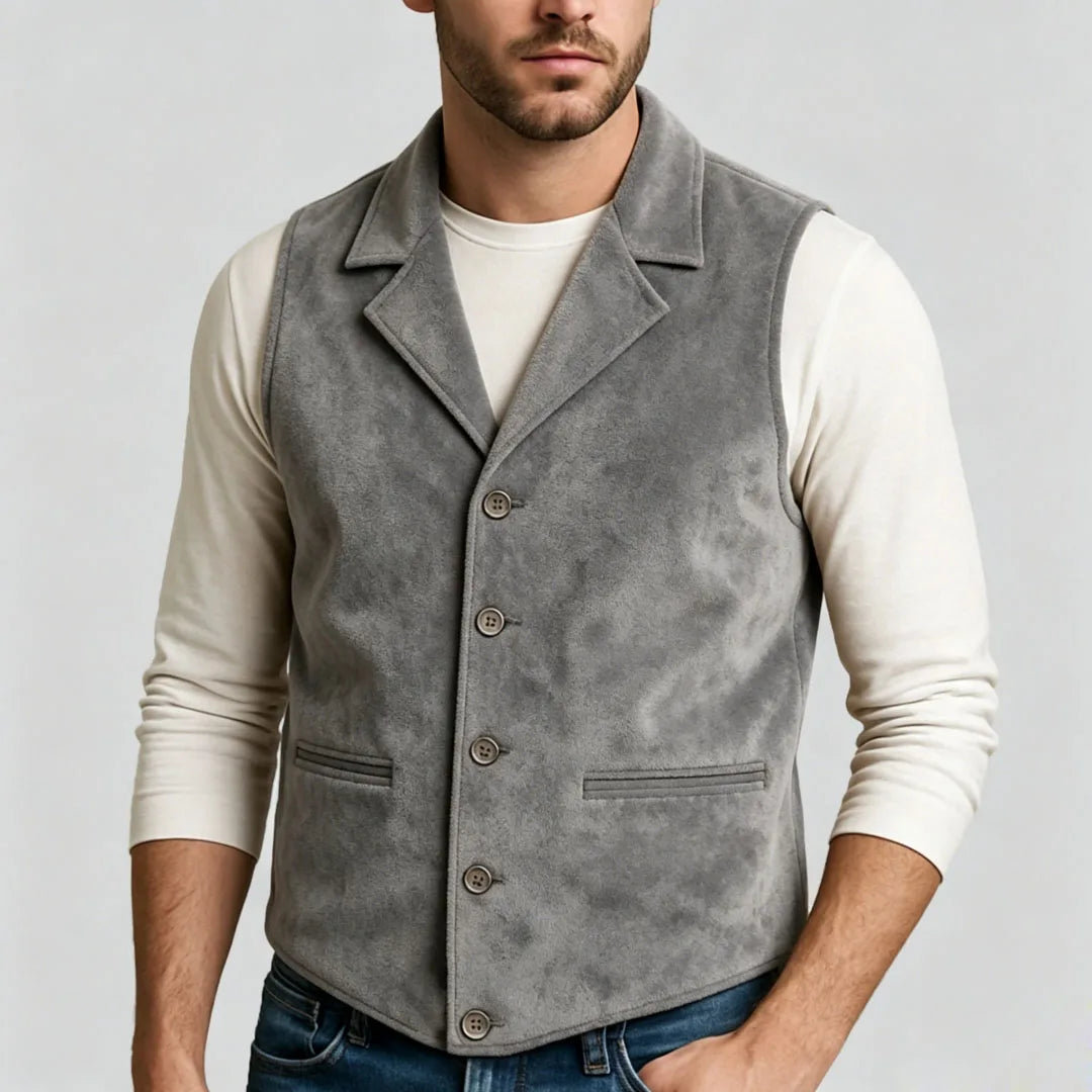 Men Vest Orange Velvet Single Breasted Lapel Waistcoat For Wedding Banquet Party Business Work Office Casual Daily Men Suit Vest