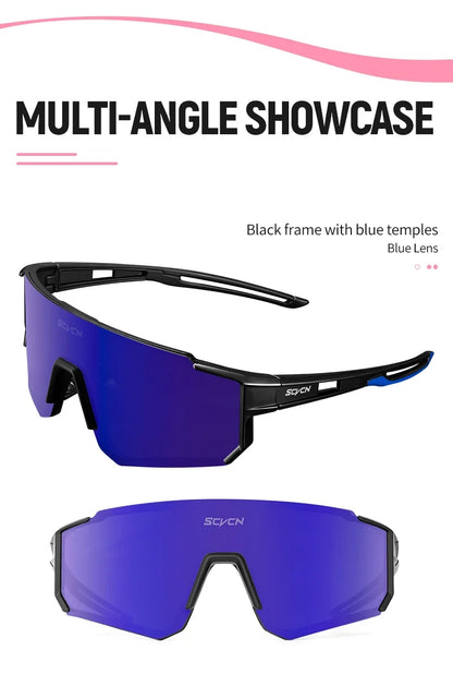 Fsshion Sunglasses Street Cycling Glasses Bike Men UV400 Sports MTB Outdoor Bicycle Women Sunglasses Multi Color Riding