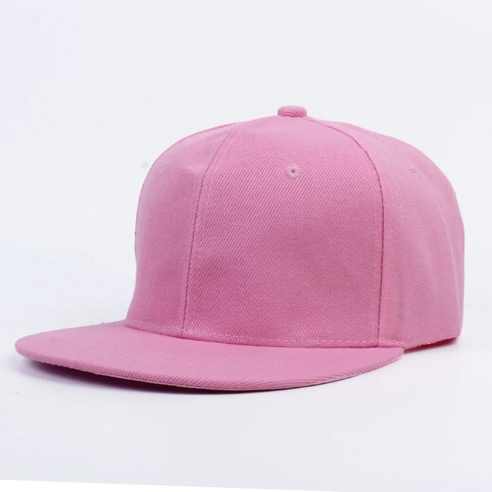New Hot Sale Cap Plain Snapback Hat High Quality Adult Hip Hop Baseball Cap Men Women Outdoor Leisure Baseball Hat