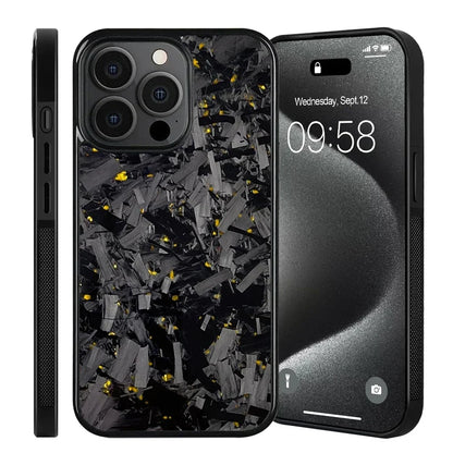 100% Real Forged Carbon Fiber MagSafe Phone Case for iPhone 16 14 13 12 11 Plus Pro /Pro Max Glossy Shockproof Protective Cover