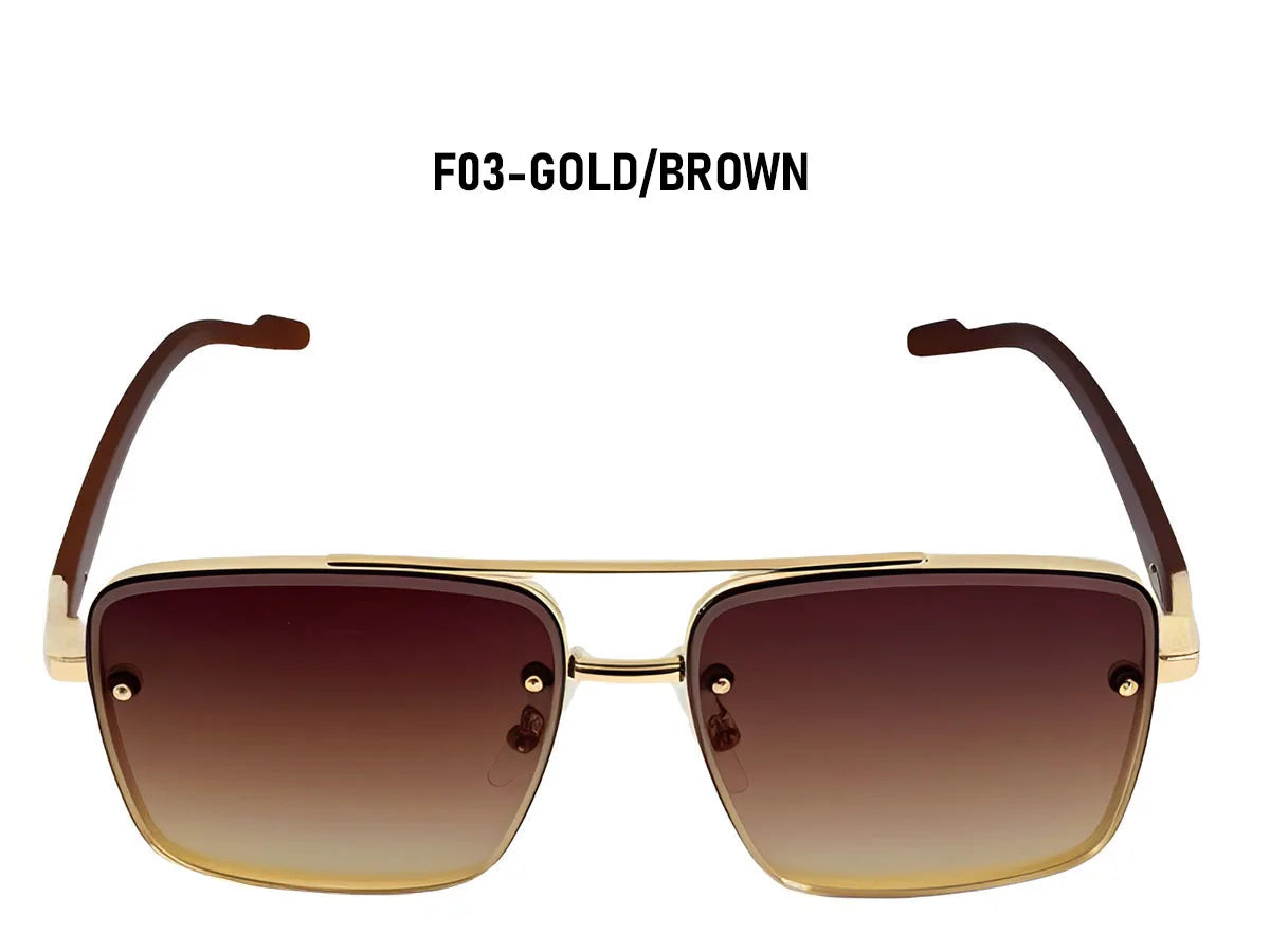 UV400 Protection Square Sunglasses Women Trendy Beach Vacation Brand Design Wooden Vintage Retro Sunglass Men Fashion Glasses