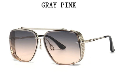 Steampunk Sunglasses For Men 2023 Punk Sunglasses Women Vintage Fashion Glasses Luxury Retro Square Shades Trending Gafas De Sol