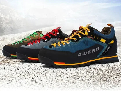 Men's Boots Hiking Boot for Men Waterproof Climbing Shoes Anti-collision Outdoor Casual Lace-up Sneakers Snow Boots