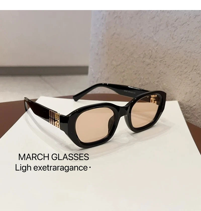 Small New Fashion Sunglasses Women Men Stylish Designer Ladies Sun Glasses Oval Trending Shades Unisex Eyewear Sunglass Gafas