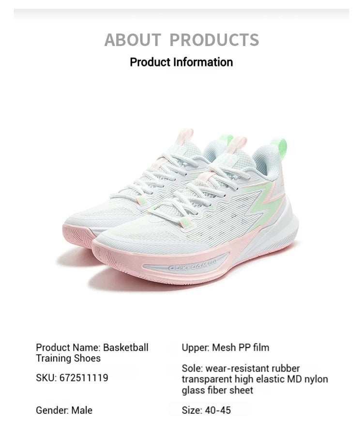 BIG3 Team 2.0 SE Men Basketball Shoe New Breathable Wear-resistant Stable Rebound Non-slip Male Sneakers 672511119