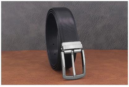 Fashion belts young men pin buckle genuine leather cowhide Waistband high quality white casual jeans ceinture homme B650