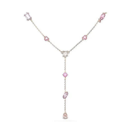Candy Colorful Imitation Crystal Dopamine Unique Design Choker Necklace Bracelet Earrings, Jewelry for Women Bridal Gift