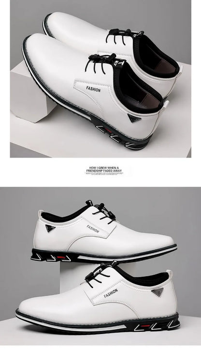 Oxfords Leather Shoes Men Luxury Big Size 50 51 52 53 Men Dress Shoes Business Party Wedding Office Work Shoe 2026 Men Loafers