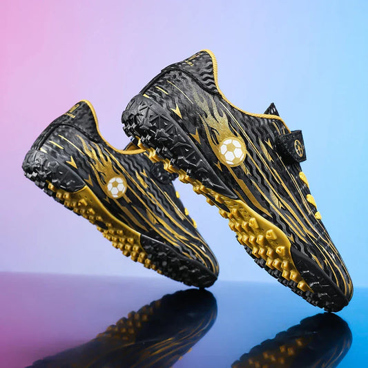 New Kids Professional Soccer Shoes TF Indoor Men Football Field Boots Original Football Shoes Society Cleats Grass Training Fast