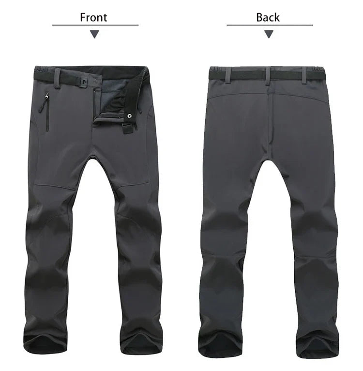 Women Hiking Pants Camping Skiing Trousers Outdoor Trekking Travel Soft Shell Windproof Keep Warm Waterproof Clothing