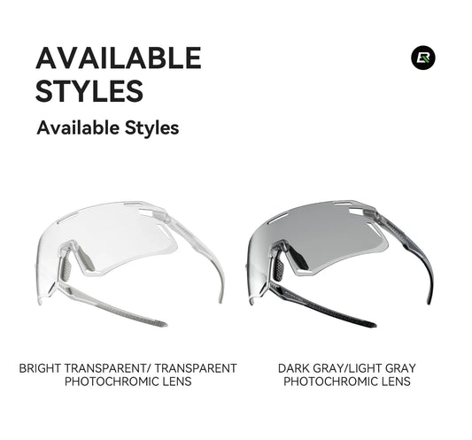 Photochromic Cycling Glasses Bike Bicycle Glasses Sports Men's Sunglasses MTB Road Cycling Eyewear Protection Goggles