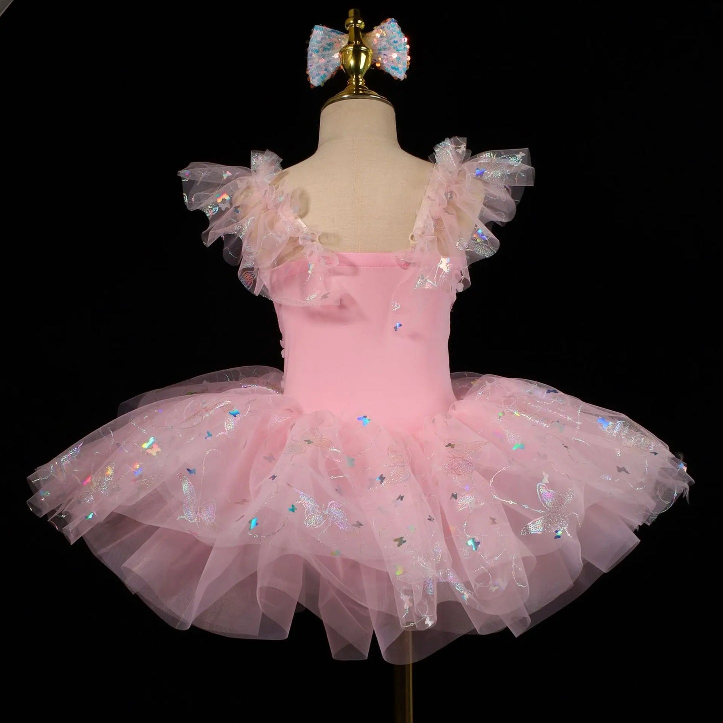 Summer Ballet Dance Dress Girl Stage Tutu Girls Dresses Costume Baby Clothing Robe Fille Kids Outfit Vestidos Children's Day