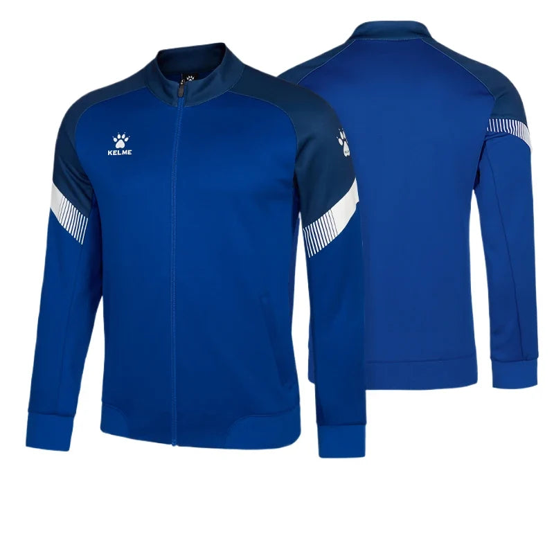 Sports Coat China League One Player's Edition Men's Football Training Knitted Jacket Playoff Coat Running Top