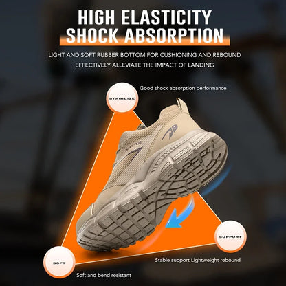 New 2025 Insulation Shoes Construction Work Boots Anti-smash Anti-puncture Safety Shoes Men Steel Toe Boots Indestructible Shoes
