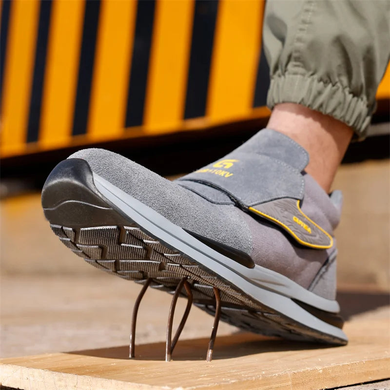 Fashion 2024 Latest 10KV Heat Resistant Welding Shoes Steel Toe Cap Men Work Safety Shoes Nail Proof Anti Smashing Sneakers