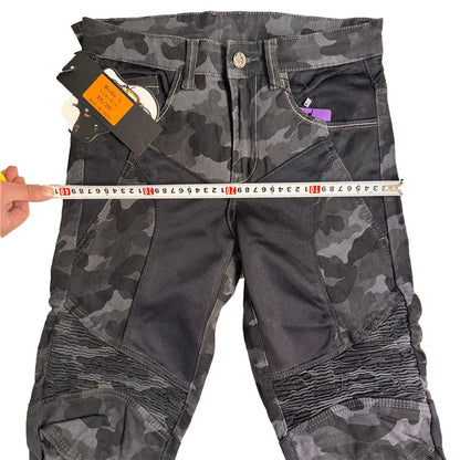 New PK719 Upgrade Model Motorcycle Summer Riding Jeans With Breathable Net Knight CE Certification Equipment Anti-fall Pants