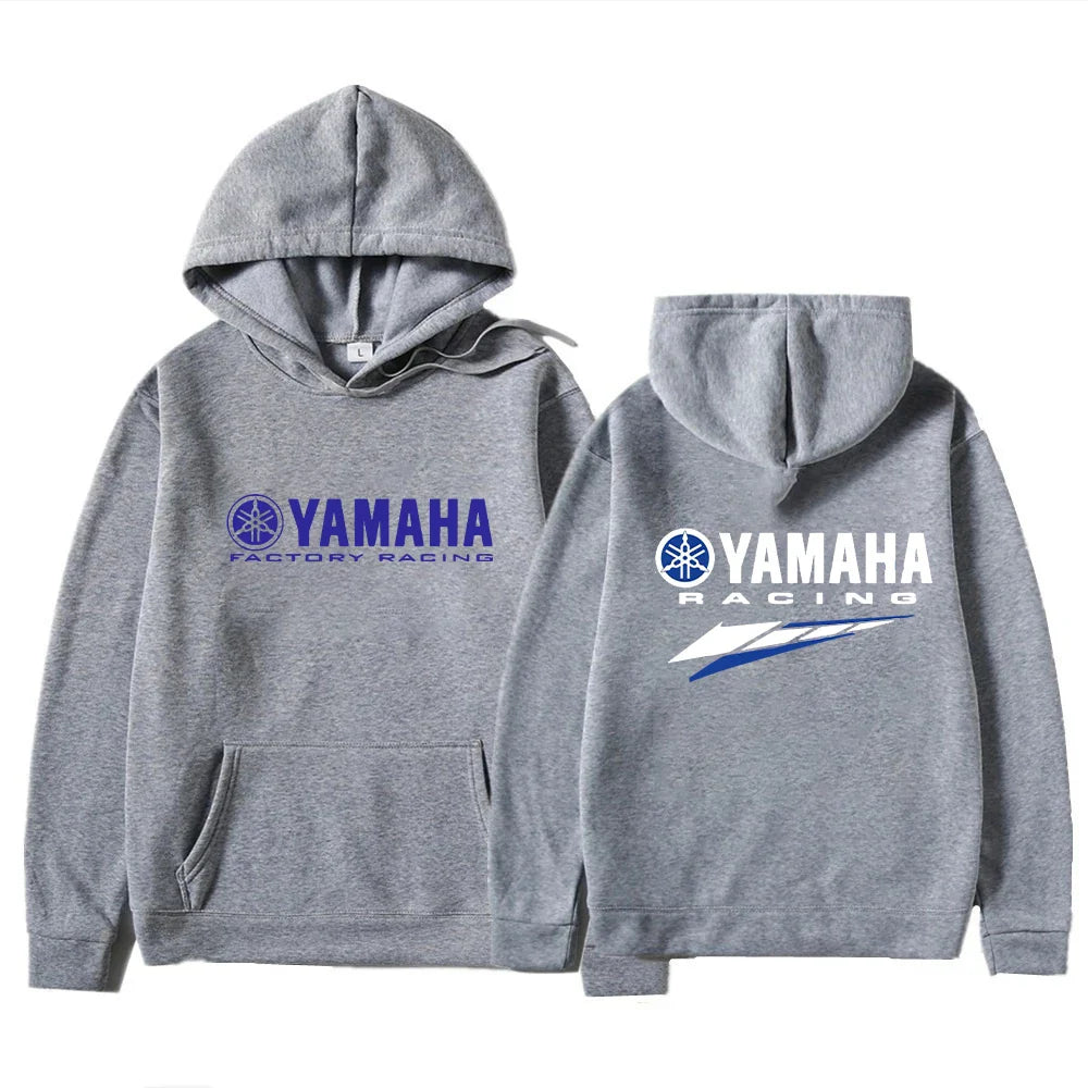 The new 2026 Yamaha autumn and winter hooded sweater, available in both men's and women's sizes, including extra large, is comfo