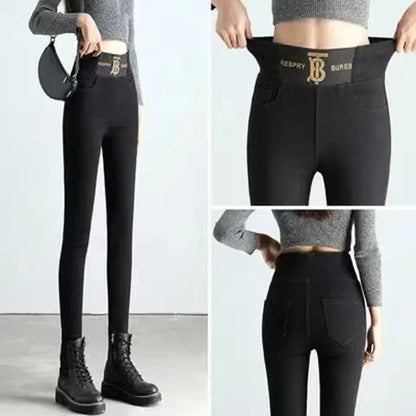 Jeans Oversize 26-38 Slim Denim Pants Women's High Waist Skinny Jean Vintage Wash Pencil Stretch Vaqueros Leggings Pantalones