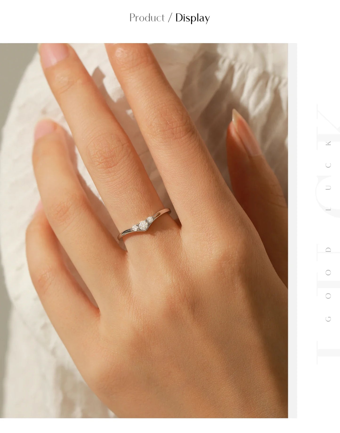 Simple Eternity Moissanite Ring 925 Sterling Silver Sparkling Simple Thin Wedding Band Rings For Women Fine Jewelry Gift
