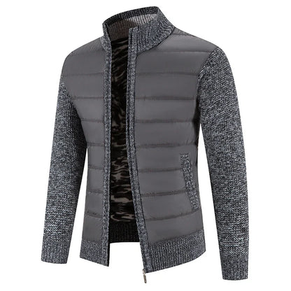Men's Autumn Winter Sweater Baseball Coat Knit Jacket Korean Jumpers Male Windbreaker Fashion Pullovers Business Casual Knitwear