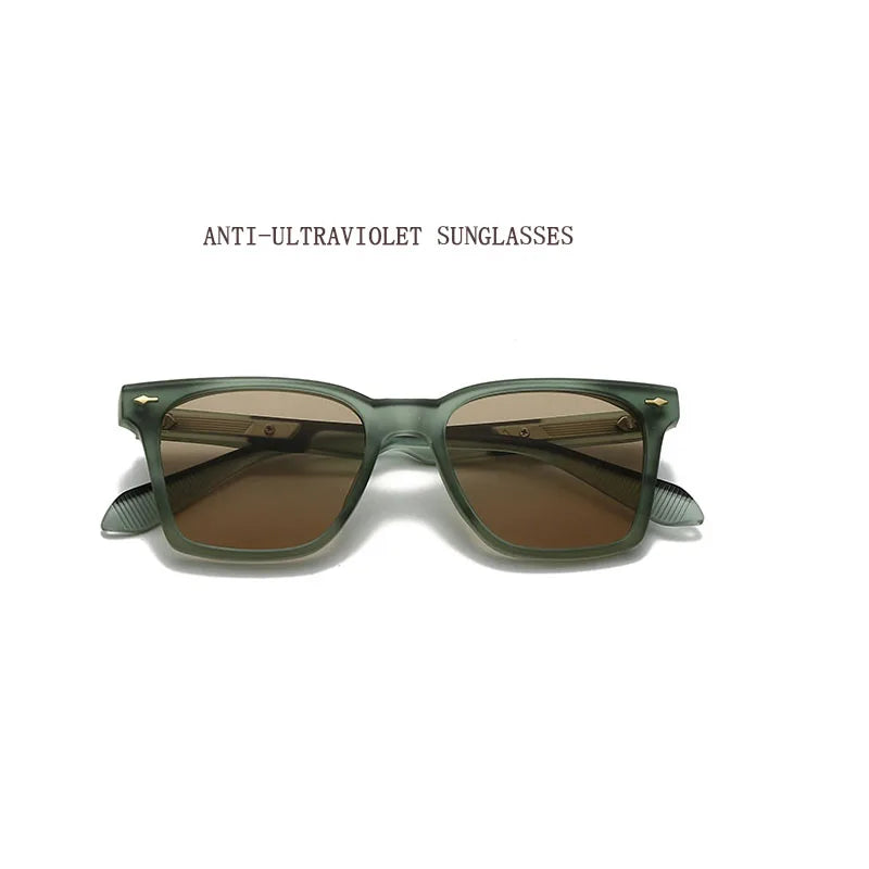 2025 Square Sunglasses Women Trendy Vintage Sunglass Men Luxury Fashion Glasses Dropshipping Gafas De Sol Hombre Sonnenbrille