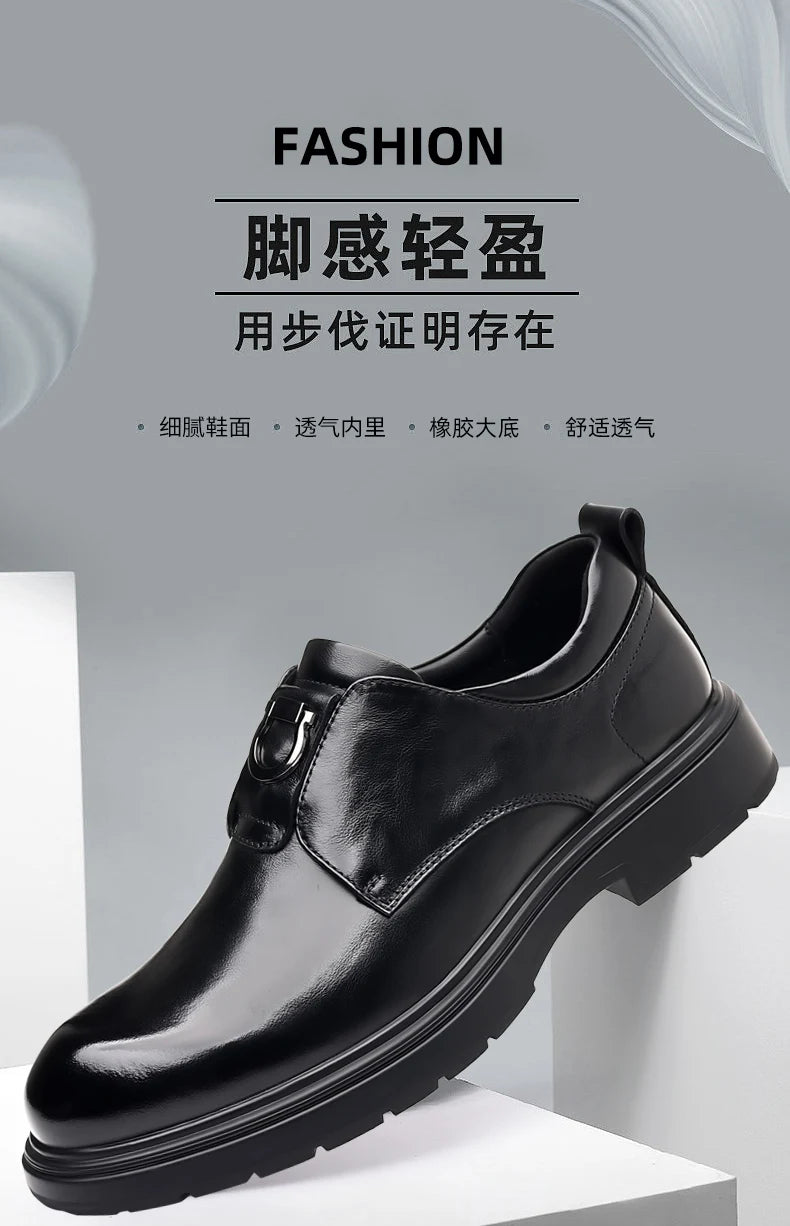 Business Men Shoes Patent Leather Man Brogues Shoes Fo Man Dress Shoe Loafers Pointed Toe Male Moccasins Plus Size Shoes for Men