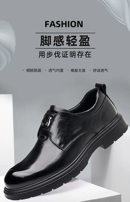 Business Men Shoes Patent Leather Man Brogues Shoes Fo Man Dress Shoe Loafers Pointed Toe Male Moccasins Plus Size Shoes for Men