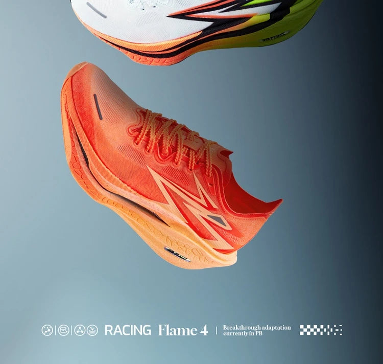 Flame 4.0 Men Running Shoes New Carbon Plate Racing Marathon Stable Rebound Traction Jogging Male Sneakers 672512205