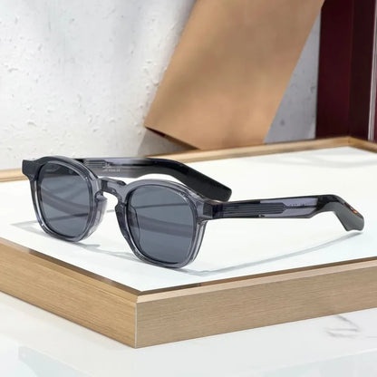 Modern Square Classical Sunglasses Men Women Handmade Fashion High Street Premium Quality UV400 Glasses with Case