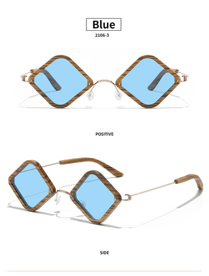Wooden adult sunglasses, handcrafted Zebra wood polarized glasses, mirror-coated lenses, glasses gift box 2106