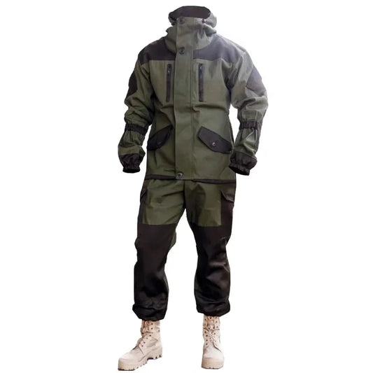 GORKA-5 Combat Suit Set SMTP E7 Outdoor Hunting Combat Suit for Russian Men's Jacket Combat Suit Hunting Work Uniform