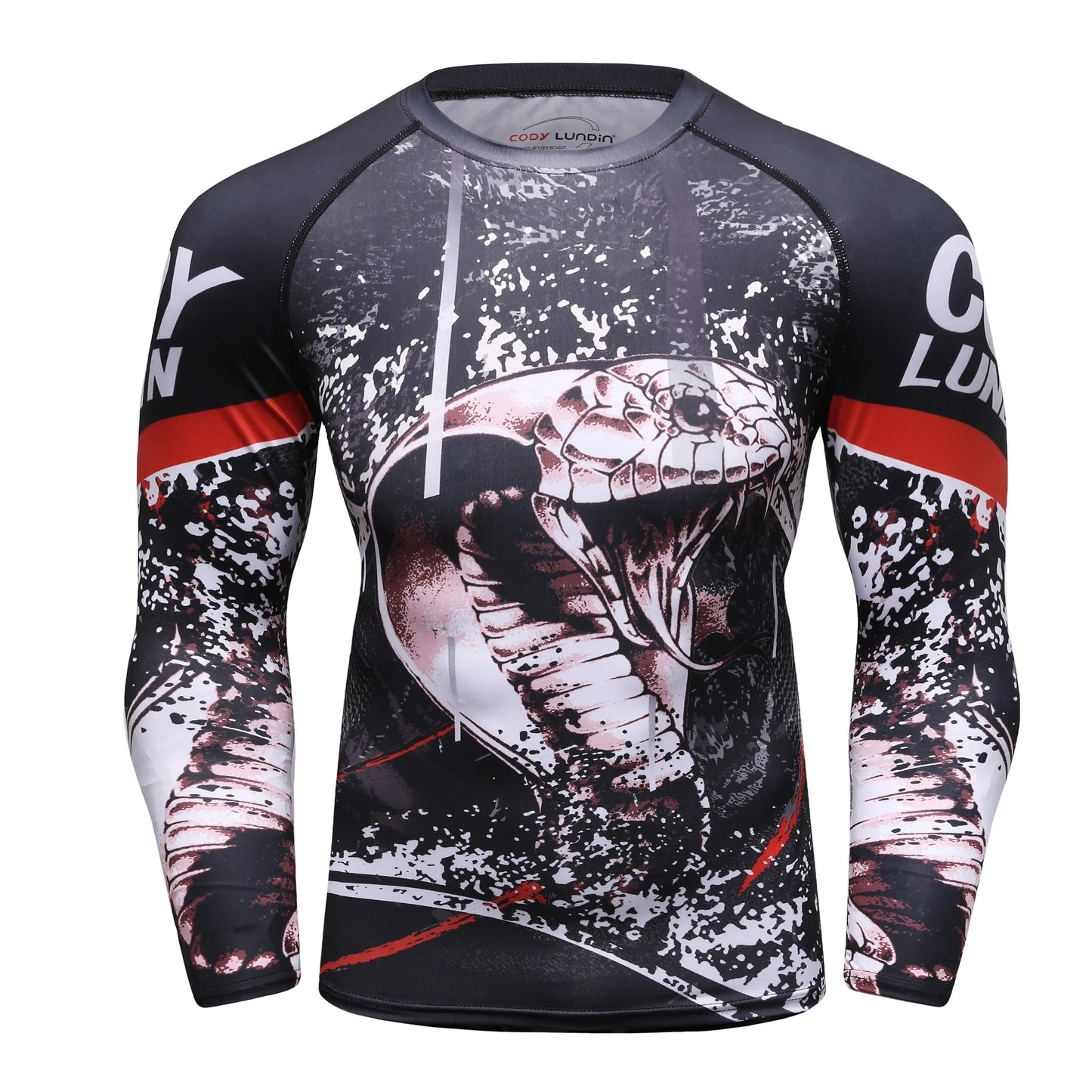 Cody Men Grappling Wear Jiu Jitsu Gi Rashguard BJJ Boxing T-shirts UPF 50+ Male Athletic Running Blouses Compression Gym Tees