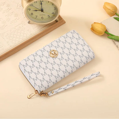 New Zipper Long Wallets Women Men Coin Purses Multi-card Slot Cards Holder Handbags Billfold Wristlet Wallet Clutch Money Bags