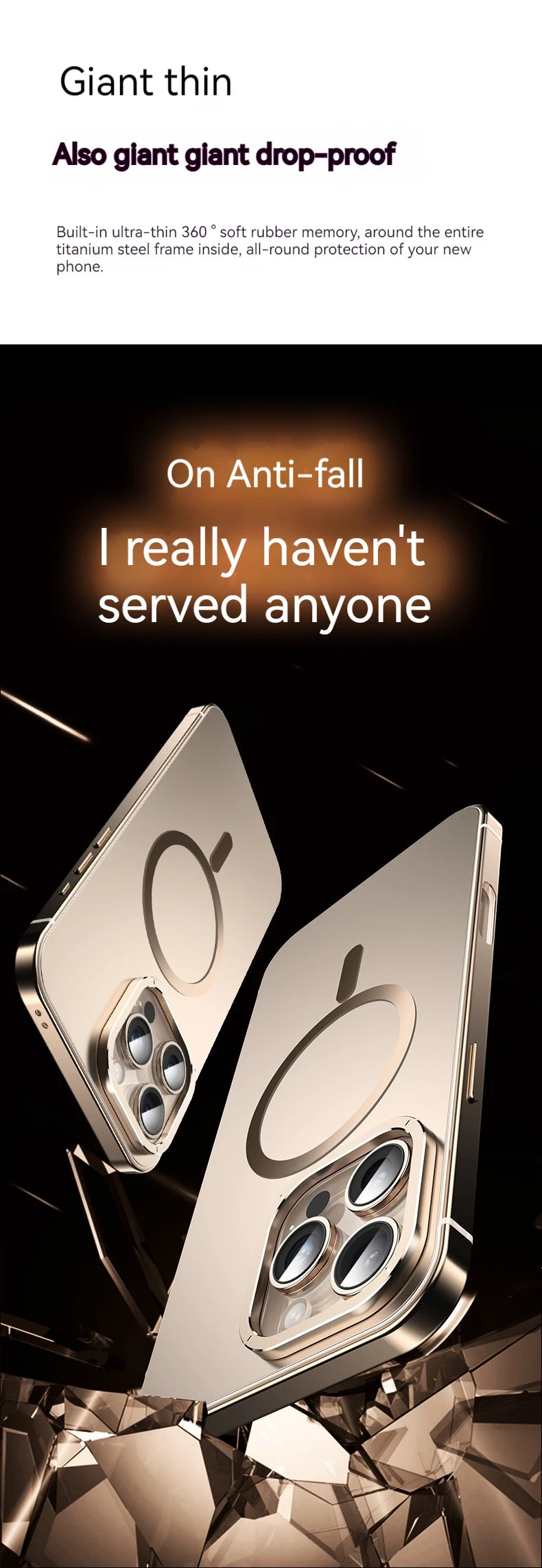 Aluminum Alloy Frame Magnetic Magsafe Matte PC Original Back Plate iPhone Case for 16 15 Pro Max Wireless Charging Protect Case