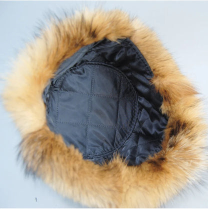 Winter Outdoor Windproof Ski Caps Warm Bomber Hat For Men Real Dog Fur Russian Leather Hat Ushanka Thick Warm Cap With Ear Flaps