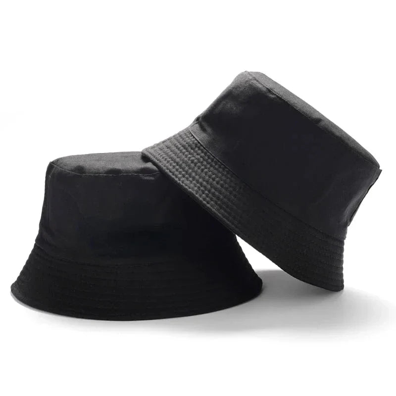 Wholesale New Bob Summer Bucket Hats Reversible Men Ladies Cotton Outdoor Sports Pull Up Fashion Panama Sun Hat Gift Wine Party