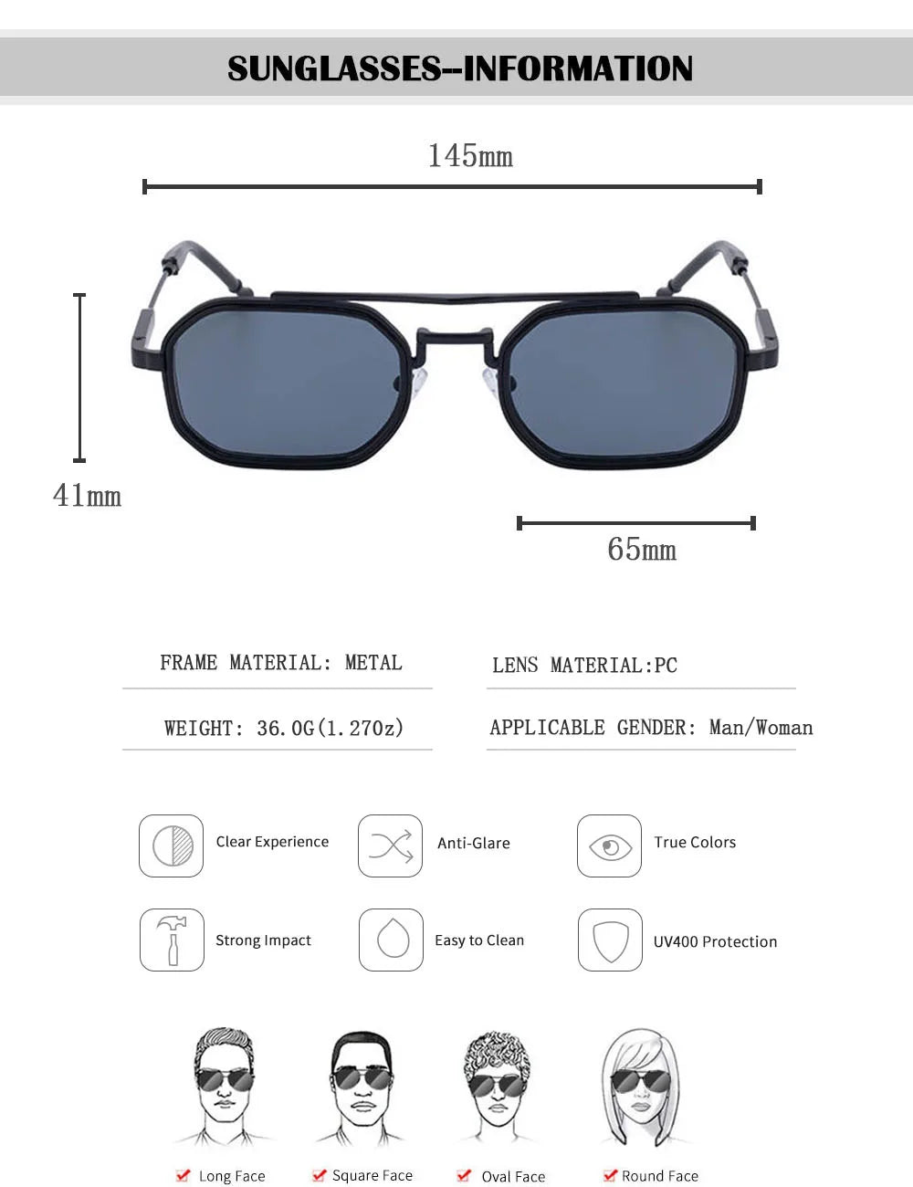 2026 Square Sunglass Men Vintage Fashion Glasses Steampunk Sunglasses Women Trendy Gafas De Sol Hombre Luxe Lunette Soleil Femme
