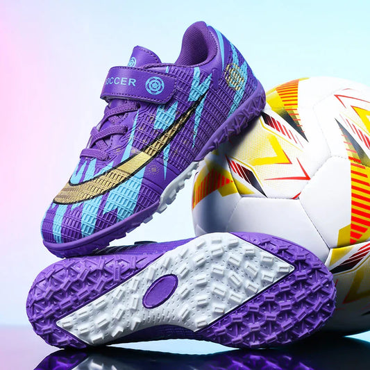 New Men Kids Soccer Shoes Match Professional Football Boots Cleats Non-Slip Drop Shipping Training Shoes Grass Boys Ultralight